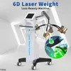 Lipolaser ny professionell zerona lipo laser 6d kropp konturering sk￶nhetsutrustning fettf￶rlust kroppsslasar Maskincellulitreduktion Fettborttagningsanordning