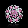 Spille Spille Fiori di cristallo Spille d'amore Spilla di diamanti Fiore all'occhiello Stick Cor Gioielli di moda da sposa 1894 T2 Consegna di goccia Dhwvn