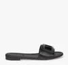 Marka mody Summer Baguette szerokopasmowe slajdy Sandały Buty Flip Flip Flop Casual Walking Beach Damski impreza ślubna dama slajd eu35-42, pudełko