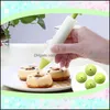 Cuisson Outils De Pâtisserie Bricolage Gâteau Glaçage Pi Kit 5 Pcs / Set Moule Crème Coupe Sile Buse Dessert Décoration Stylo J08 Drop Delivery Home Garden Dhbqn