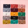 Baby Girl Nylon Headbands Hair Accessories Bow Hairbands Elastics Handmade for Baby Girls Newborn Infant Toddlers Kids 15 Colors DW6828