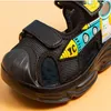 2022 Novos sapatos infantis infantis da moda Sandálias casuais de praia respiráveis ​​meninos tênis sandali 0202