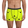 Underpants Optikool Nordic Mönster Underkläder Symetria Geometriska män trosor Skriva ut mjuka boxershorts trosor plus storlek 2xunderbyxor