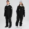 Ski -pakken Hooded Winddicht Dames Ski jumpsuit Outdoor Vrouwelijke sneeuw waterdichte vrouw Snowboard overalls Outfits Kleding 230201