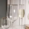 ワイングラスアートワークレベルの手作りの赤いグラスウルトラシンクリスタルブルゴーニュボルドーゴブレットアートビッグベリーテイスティングカップオブモエ