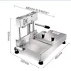 Machine de découpe d'os de scie manuelle en acier inoxydable, coupe de côtelette de porc, trotteurs d'os, trancheuse de viande, Machine de fabrication
