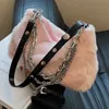 Fashion Heart Pattern Crossbody Bags Women Design Large Capacity Tote Retro Cross-body For New Winter 230202