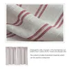 Curtain Short Blackout Curtains Striped Kitchen Grommet Tier Window Small Drapes