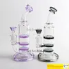 Bong en verre plate-forme pétrolière Honeycomb tornado perc conduites d'eau gros joint dab rigs bongs vente directe d'usine