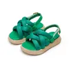 COZULMA Kinder Riemen Strand Sommerschuhe Kinder Mädchen Loop Sandalen Größe 23-36