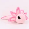 Plush Dolls 45cm Axolotl Toy Soft Stuffed ie Animal Doll Cartoon Character Toys Kids Baby Chlidren Christmas Gift 230202