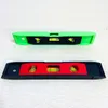 3 Bubble Spirit Level 9 Inch Magnetic and Ruler ABS Shell Vertical Horizontal Mini Pocket Measuring Tool