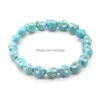 Bracelets de brin de Turquoise perle