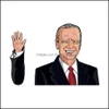 Andra dekorativa klisterm￤rken USA: s presidentvalbil Biden Vindrutan Sticker Trump American Wiper Drop Delivery Home Garden Decor DHGQS