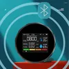 Smart CO2-detektor Hem Luftkvalitetsmonitor Bluetooth Temperatur Fuktighet Testare TVOC HCHO Multifunktion Gas Analysera