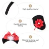 Bandane Capelli Accessori cinesi Fascia per capelli Copricapo a cerchio Tiara Fascia per capelli Anno rosso Copricapo Decorativo Fiocco tradizionale per feste