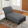 Stol täcker chaise lounge slipcover sammet täcker lyx för vardagsrum inomhus sträcka