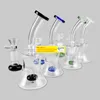 Heady Beaker Base Reting Bubbler med fast duschhuvuddiffusor