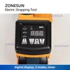 ZONESUN Handheld Electric Strapping Machine PP/PET Strip Belt Portable Lithium Rechargeable Battery Power Packing Machine ZS-PQ2