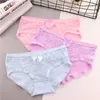 Culotte Jeunes Filles Dentelle 2023 Enfants Sous-Vêtements Doux Culottes Courtes Adolescent Taille Basse Pour 13-20Y Calzoncillos