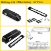 Original Ebike Battery G56 G70 Hailong 36V 48V 52V 18650 Cell Escooter e-Pike Batike for 1500W 1000W 750W 500W HUB WELLE MOTOR