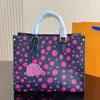 Bandgawl Vintage Tote Torby TOBES Polka Dot Designer Bag worka Woman Baksing Luxurys torebka torby na ramię duża pojemność torebka na zakupy torebka