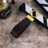 Mens Fashion Keychain Designer Handmade Leather Lovers Key Chains Letter Women Car Keychains Womens Luxury Hanging Rope 18 styles