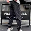 새로운 23SS 남자화물 바지 바지 y3 블랙 스포츠 패션 브랜드 캐주얼 슬림 바지 나일론 주머니 남성 바지 디자이너 바지 남자