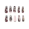 False Nails Diamante Artificial With Delicate Premium Ornament For Stage Performance Festival