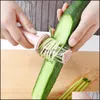 Fruit Vegetable Tools 3 In 1 Mtifunctional Grater Fruits And Vegetables Cutter For Potato Peeler Carrot Cucumber Slicer Kitchen Dr Dhn4R