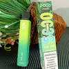 Poco 거대한 0% 2% 엘트로닉 담배 오리지널 메쉬 코일 5000 퍼프 일회용 vape 펜 카트리지 충전식 15ml 10 맛 장치 증기 펜 기화기