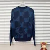 2023SS New Women's Sweaters Women Casual fashion Blue designer Sweaters Embroidery logo
