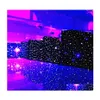 Other Lights Lighting X6M Led Wedding Party Curtain Star Cloth Black Stage Backdrop Light Decoration Drop Delivery Dhhsy