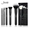 Makeup Tools Jessup 10pcs Makeup Brushes Set Natural Synthetic Powder Foundation Eyeshadow Eyeliner Brush Concealer Blush Eyebrow Broach T323 230203