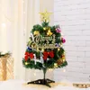 Weihnachtsdekorationen, 30–60 cm, Baum, künstliches PVC-Material, kann wiederverwendet werden, Christmasree 2023, Familienfeiertags-Party-Dekoration