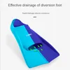 Flippers Silicone Professional Scuba Diving Fins Short Men women Snorkel Swimming Fins Kids Flippers Equipment Set xxs-xl 230203