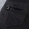 S designers Jeans en détresse France Fashion Pierre Straight Men's Biker Hole Stretch Denim Casual Men Men Skinny Pantal