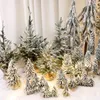 Christmas Decorations Artificial Snow Pine Tree Decoration Desktop Shopping Mall Window Wedding Faux Plants