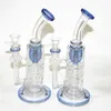 Glazen Bong Hookah Glass Water Pijpen Beaker Recycler Bongs Dab Rig Oil Burner Ash Catchbler Bubbler met 14 mm Bowl