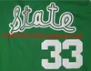 Custom Men Men Youth Women Vintage Johnson #33 State College Basketball Jersey S-4xl 5xl