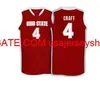 Personalizzato Uomini Giovani donne Vintage # 4 Aaron Craft Ohio State Buckeyes College Basketball Jersey S-4XL 5XL personalizzato qualsiasi nome numero maglia