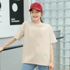 Kvinnors T -skjortor harajuku kvinnor tshirt casual streetwear tumblr tee skjorta femme sommar kortärmad bomullstopp koreanska kläder