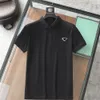 Designer di lusso nero Polo Tees Polo da uomo T-shirt estiva moda Casual uomo Giacca fascia alta Primavera manica corta magliette Felpa pullover abbigliamento uomo