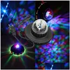 Laser Lighting The 2Inone Solar Flying Saucer Bar Revoing Lamp Stage Lights Ktv Mini Are Selling Well Drop Delivery Dha3H