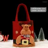 Christmas Decorations 1Pcs Gift Cartoon Bag Box Candy Decoration Party Children Birthday