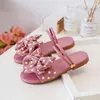 Slipper Girls Slippers Summer Fashion Outerwear Soft Bottom Little Girl Cute Baby Toddler Sandals Anti-Slippery Children's Shoes 0203