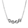 Chaînes VENTFILLE 925 argent Sterling ADN torsadé spirale collier pour femmes personnalité à la mode fête cadeaux bijoux 2023 goutte