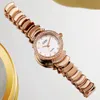 Montre-bracelets Montre Femme Femmes regarde Luxury 2023 Quartz en acier inoxydable imperméable Fashion Femme Casual Watchwristwatches