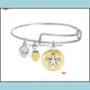 Bangle Fashion Cross Cross, расширяемый проволочный браслет для женщин, регулируемые шармовые дизайнерские ювелирные украшения браслеты OTRRC