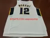 Özel Erkekler Gençlik Kadınlar Nadir Ja Morant #12 Murray State College Basketbol Forması Boyut S-4XL 5XL veya Özel herhangi bir isim veya numara jersey